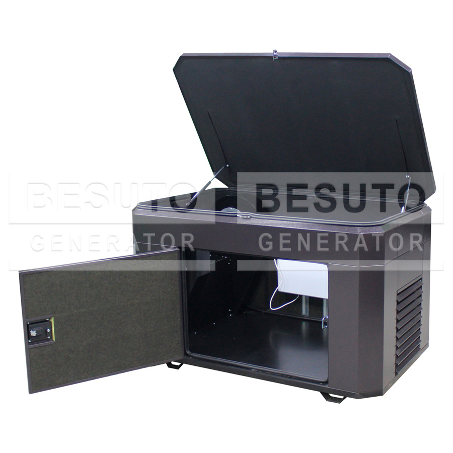 Кожухи для генератора BESUTO - Супер тихий кожух для генератора 1570ss wint до 11 кВт зимний (вентиляция и подогрев)